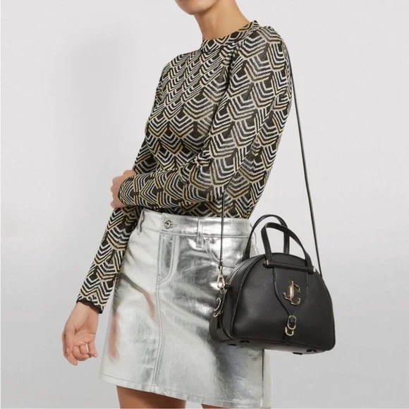 Jimmy Choo New With Tags Bowling bag in pink (bubble color). - Picture 7 of 7